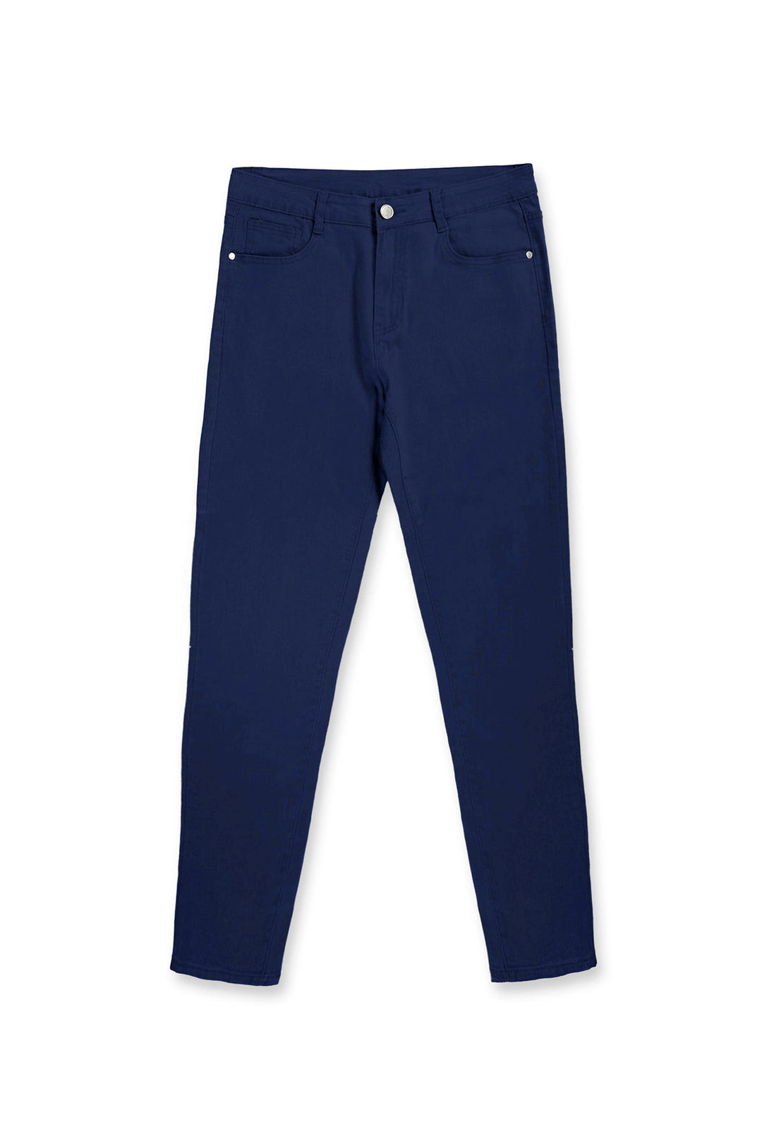 Men's Fitted Stretchy Pants - Navy