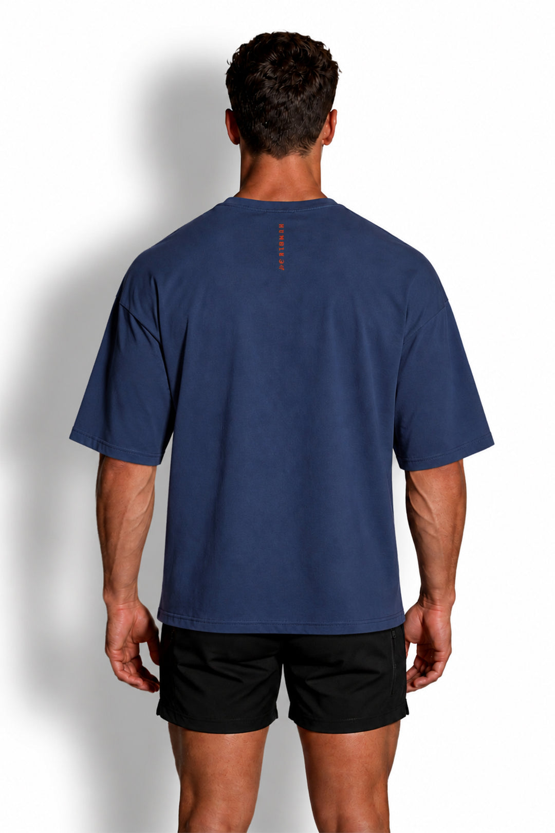 Energy Oversized T-Shirt - Humble Logo Navy