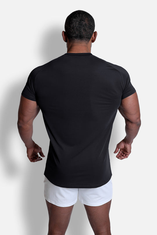 Short Sleeve Training Tee - Black