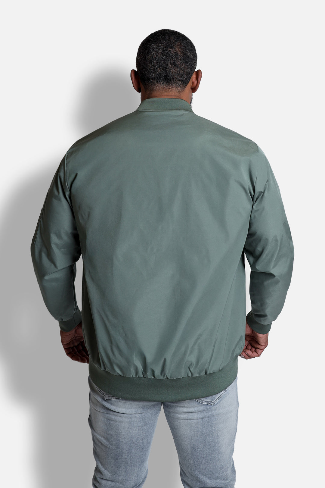 Men's Premium Bomber Jacket - Olive