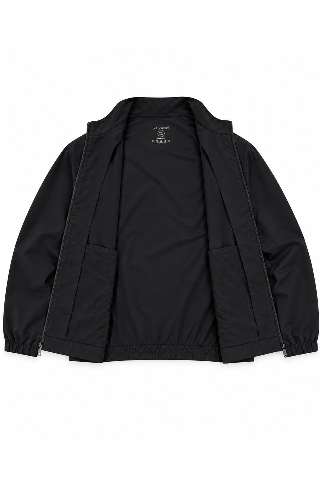 Premium Athletic Training Jacket - Black