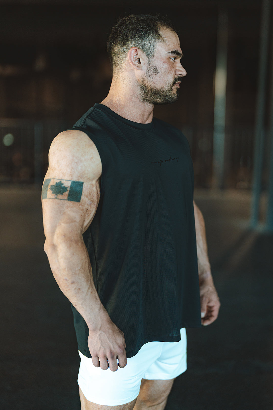 JN Active Muscle Tee - Black