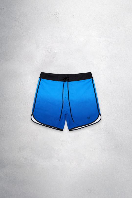 Men's Physique Board Shorts  - 15" Athlete Cut - Dive Blue