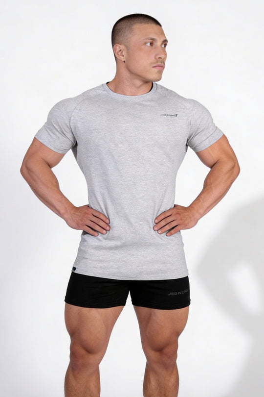 Titan 2.0 Muscle-Fit T-Shirt - Heather Gray