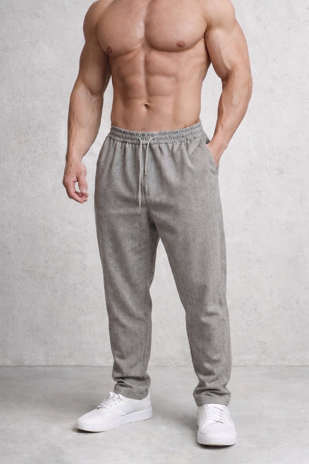 Athletic Dress Pants - Gray